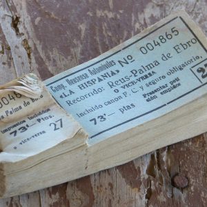 Old bus tickets