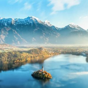 Lake Bled in Slovenia