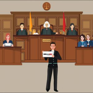 Illustration of a court