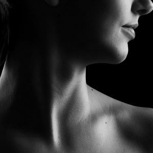 A woman's neck